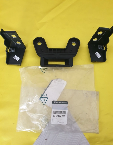 Renault megan 4 ön tampon braketi takim sifir orjinal mais